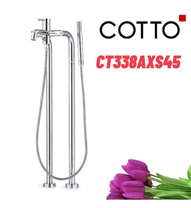 Vòi sen bồn tắm đặt sàn COTTO CT338AXS45