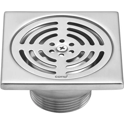 Ga Thoát Sàn Vuông Inox SUS304 COTTO CT646Z1(HM) 90x90mm