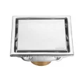 Ga Thoát Sàn Vuông Inox SUS304 COTTO CT6403Z2P(HM) 100x100mm