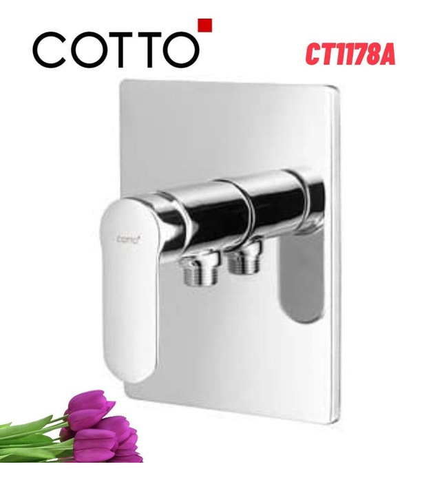 Van điều chỉnh sen tắm âm tường COTTO CT1178A