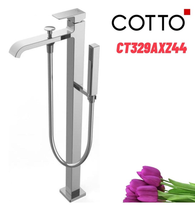 Vòi sen bồn tắm đặt sàn COTTO CT329AXZ44