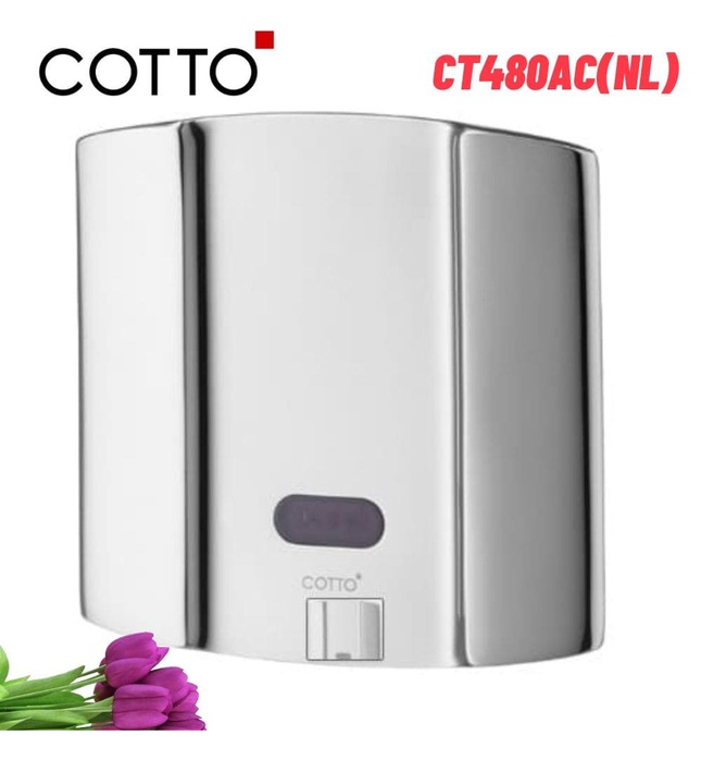 Van xả tiểu cảm ứng âm tường COTTO CT480AC(NL)