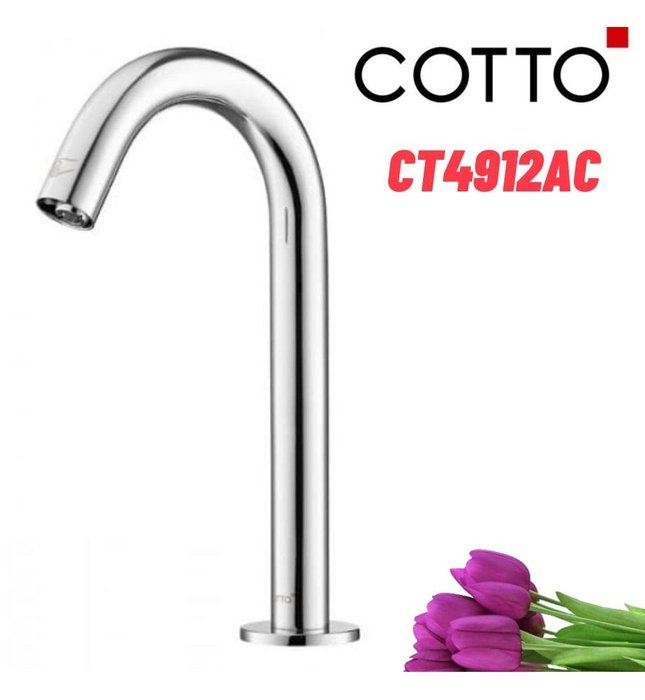 Vòi Rửa Mặt Lavabo Cảm Ứng Lạnh Cotto CT4912AC