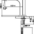 Vòi rửa mặt lavabo nóng lạnh COTTO CT2160A