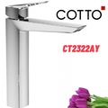 Vòi rửa mặt lavabo nóng lạnh thân cao COTTO CT2322AY