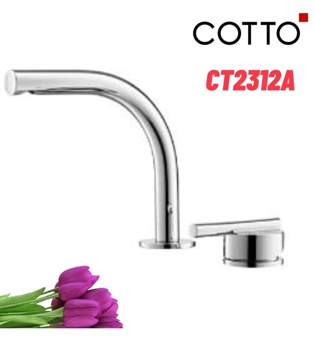 Vòi rửa mặt lavabo nóng lạnh COTTO CT2312A