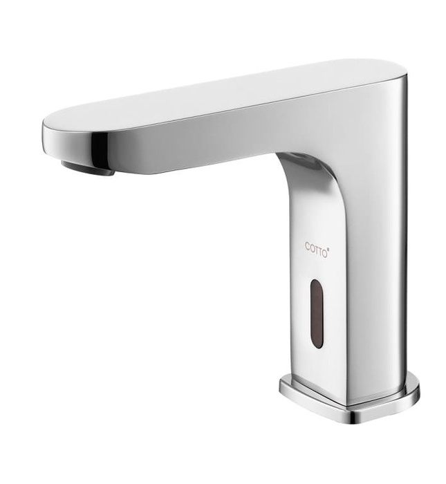 Vòi Rửa Mặt Lavabo Cảm Ứng Lạnh Dùng Điện Cotto CT4918AC