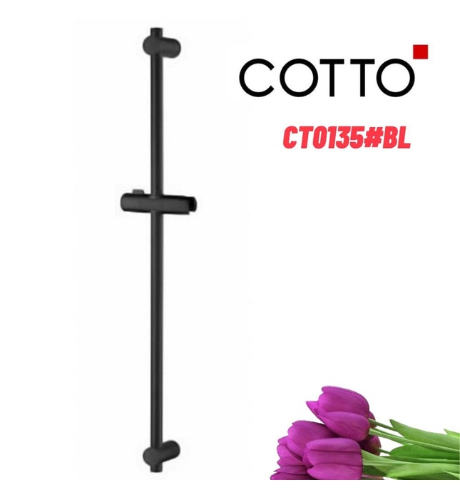 Thanh trượt sen tắm COTTO CT0135#BL