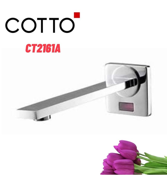 Vòi rửa mặt lavabo cảm ứng gắn tường COTTO CT539DC(LD)