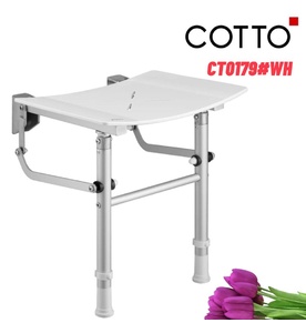 Ghế ngồi tắm cho người cao tuổi Cotto CT0179#WH