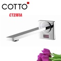 Vòi rửa mặt lavabo cảm ứng gắn tường COTTO CT539DC(LD)