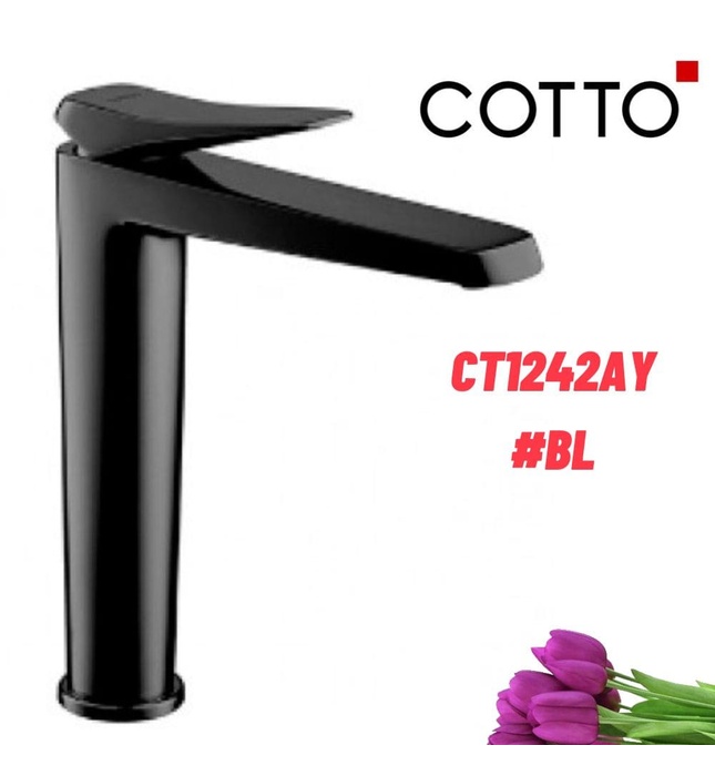 Vòi rửa mặt lavabo lạnh COTTO CT1242AY#BL