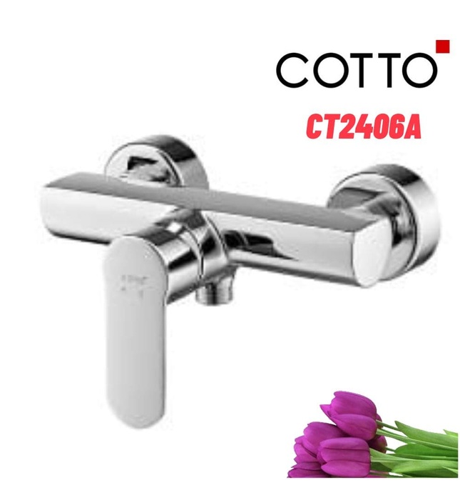 Củ sen tắm nóng lạnh COTTO CT2406A
