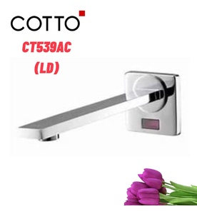Vòi rửa mặt lavabo cảm ứng gắn tường COTTO CT539AC(LD)