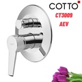 Van điều chỉnh sen tắm âm tường COTTO CT3009AEV