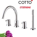 Vòi sen xả bồn tắm gắn bồn COTTO CT337AS45