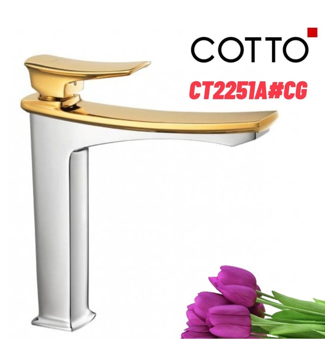Vòi rửa mặt lavabo nóng lạnh COTTO CT2251A#CG