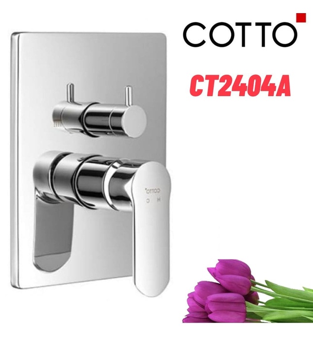 Mặt nạ sen tắm âm tường COTTO CT2404A