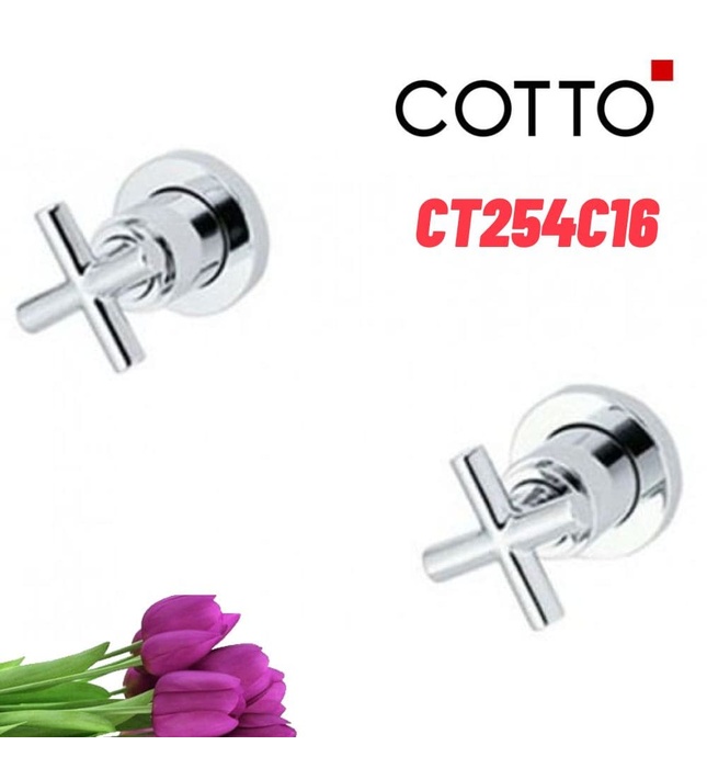 Mặt nạ sen tắm âm tường COTTO CT254C16