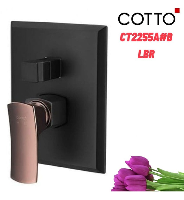 Mặt nạ sen tắm âm tường COTTO CT2255A#BLBR
