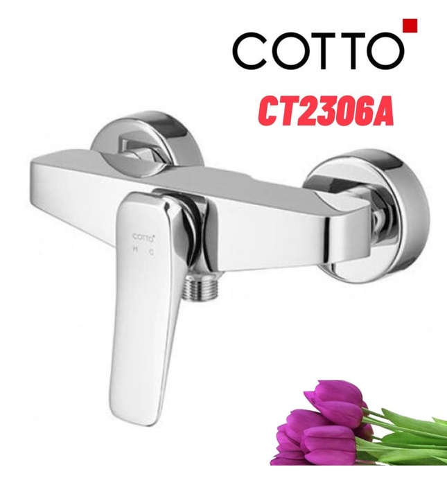 Củ sen tắm nóng lạnh COTTO CT2306A