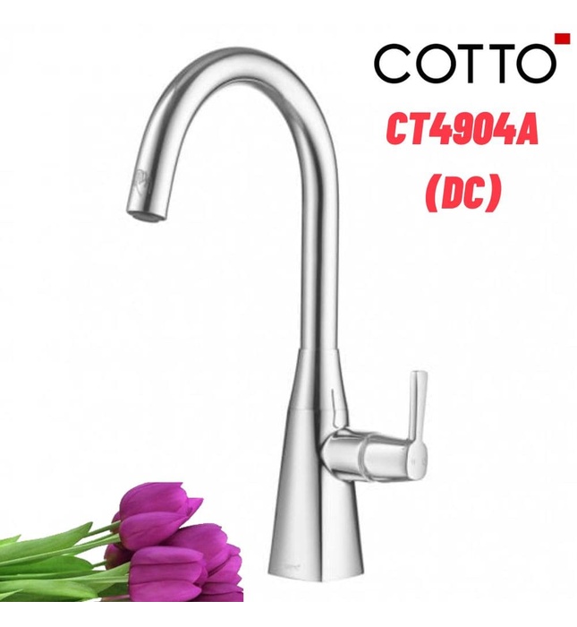 Vòi rửa bát nóng lạnh dùng pin COTTO CT4904A(DC)