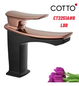 Vòi rửa mặt lavabo nóng lạnh COTTO CT2251A#BLBR