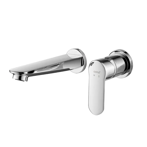 Vòi Lavabo Gắn Tường Nóng Lạnh COTTO CT2407A