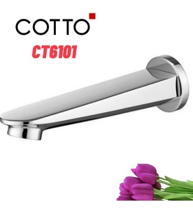 Vòi nước gắn tường xả bồn COTTO CT6101