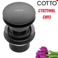 Rốn Chậu lavabo nhấn COTTO CT677#BL(HM)