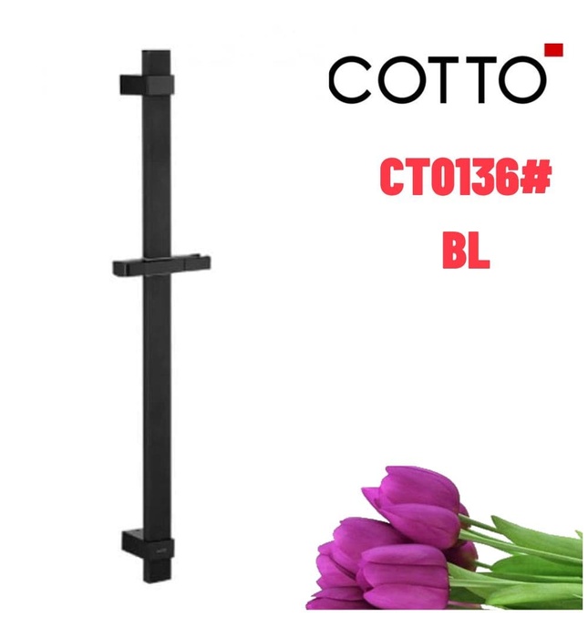 Thanh Trượt Sen Tắm Cotto CT0136#BL