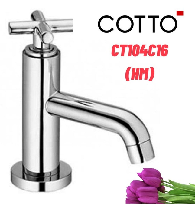 Vòi rửa mặt lavabo lạnh COTTO CT104C16(HM)