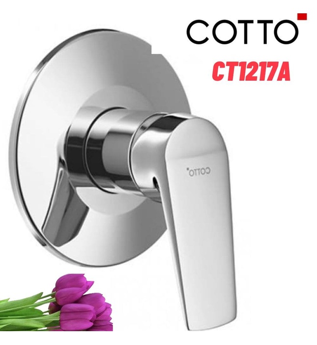 Mặt nạ sen tắm âm tường COTTO CT1217A
