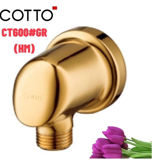 Cút nối tường COTTO CT600#GR(HM)