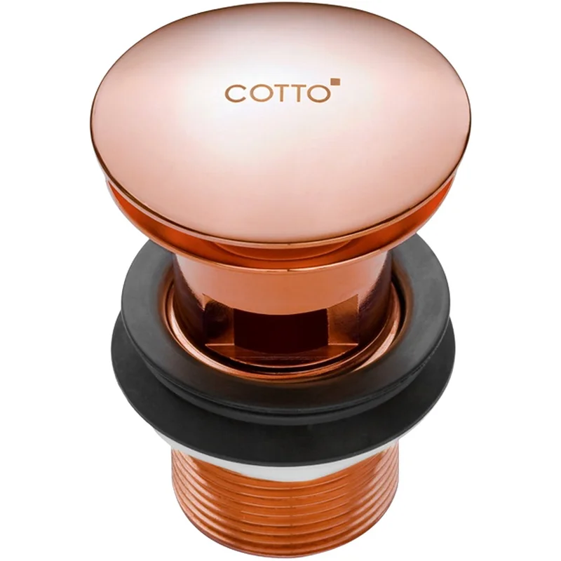 Rốn Chậu lavabo nhấn COTTO CT677#CU(HM)