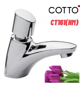 Vòi rửa mặt lavabo lạnh bán tự động COTTO CT161(HM)