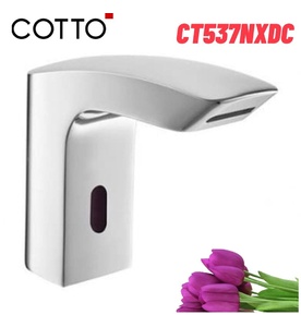 Vòi rửa mặt lavabo lạnh cảm ứng dùng pin COTTO CT537NXDC