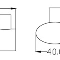 Móc áo đơn Cotto CT0021WD(HM)