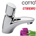 Vòi rửa mặt lavabo lạnh bán tự động COTTO CT161(HM)