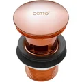 Rốn Chậu lavabo nhấn COTTO CT677#CU(HM)