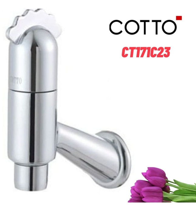 Vòi nước gắn tường COTTO CT171C23