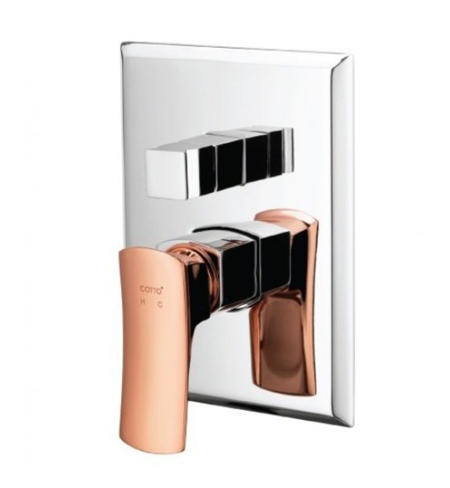 Mặt nạ sen tắm âm tường COTTO CT2255A#CRG