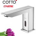Vòi rửa mặt lavabo lạnh cảm ứng dùng pin COTTO CT4917DC