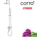 Vòi sen tắm đứng nóng lạnh COTTO CT5102W
