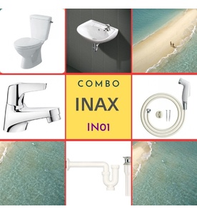 Combo thiết bị vệ sinh Inax IN01 (5013)