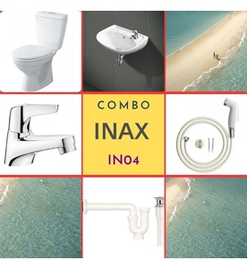 Combo thiết bị vệ sinh Inax IN04 (5011)
