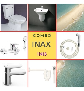 Combo thiết bị vệ sinh Inax IN15 (5005)