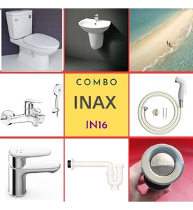Combo thiết bị vệ sinh Inax IN16 (5004)