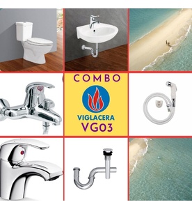 Combo thiết bị vệ sinh Viglacera VG03 (6008)