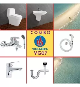 Combo thiết bị vệ sinh Viglacera VG07 (6005)